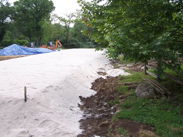 Elevated Sand Mound Installation