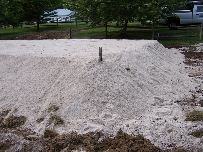 Elevated Sand Mound System