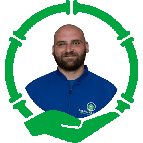 Delaware Valley Septic, Sewer & Storm employee; Hayden G. - Service Technician.